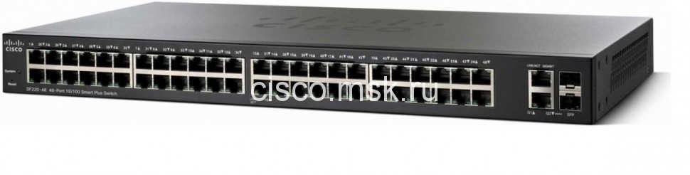 Коммутатор Cisco Small Business 220 SF220-48-K9-EU