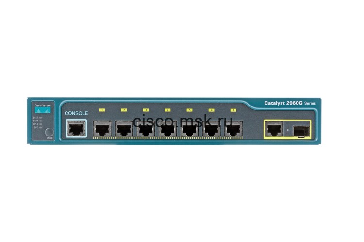 Коммутатор Cisco Catalyst WS-C2960G-8TC-L - 7xGE + 4xGE (SFP), LAN Base
