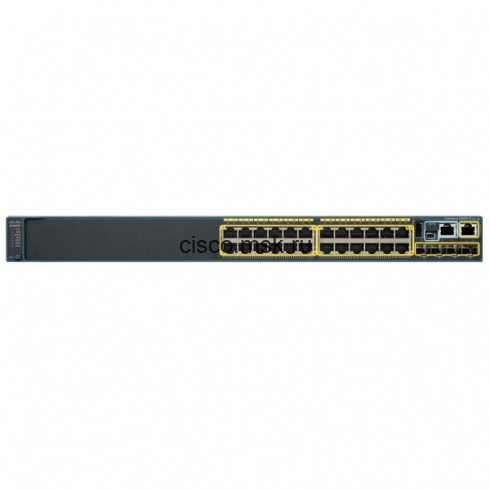 Коммутатор Cisco Catalyst WS-C2960S-24TS-L - 24xGE + 4xGE (SFP), LAN Base