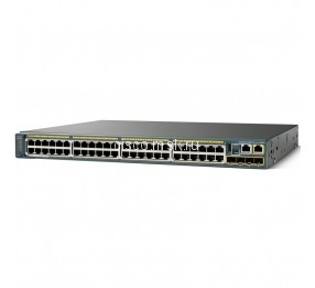Коммутатор Cisco Catalyst WS-C2960S-48FPD-L - 48xGE (PoE) + 2x10GE (SFP+), LAN Base