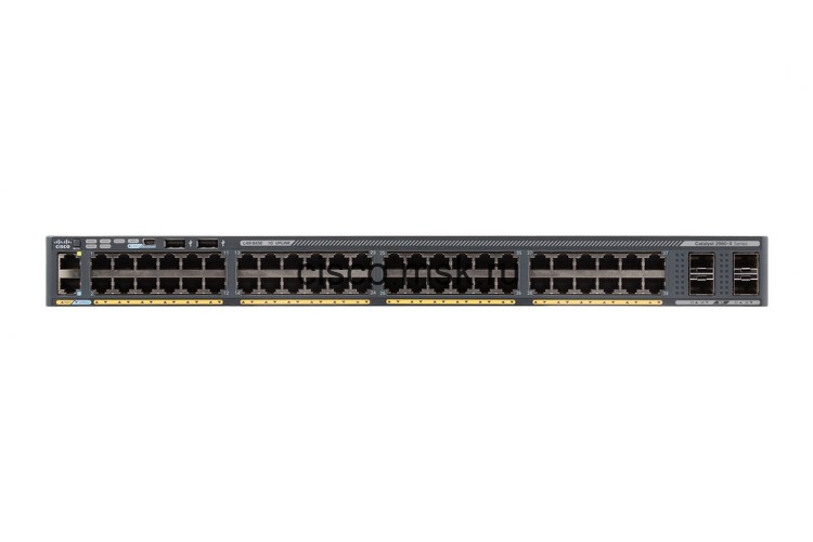 Коммутатор Cisco Catalyst WS-C2960X-48LPS-L - 48xGE (PoE) + 4xGE (SFP), LAN Base