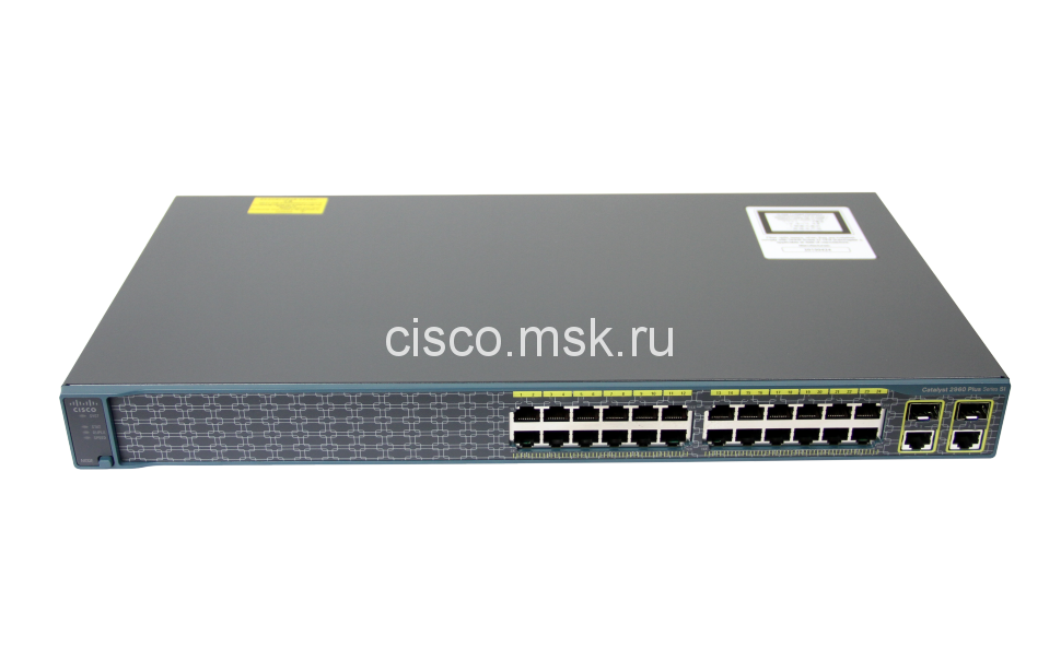 Коммутатор Cisco Catalyst 2960-Plus WS-C2960+24TC-S