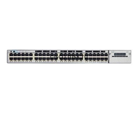 Коммутатор Cisco Catalyst WS-C3850-12X48UW-S - 48x (12x10GE UPOE) + (36xGE UPOE), IP Base
