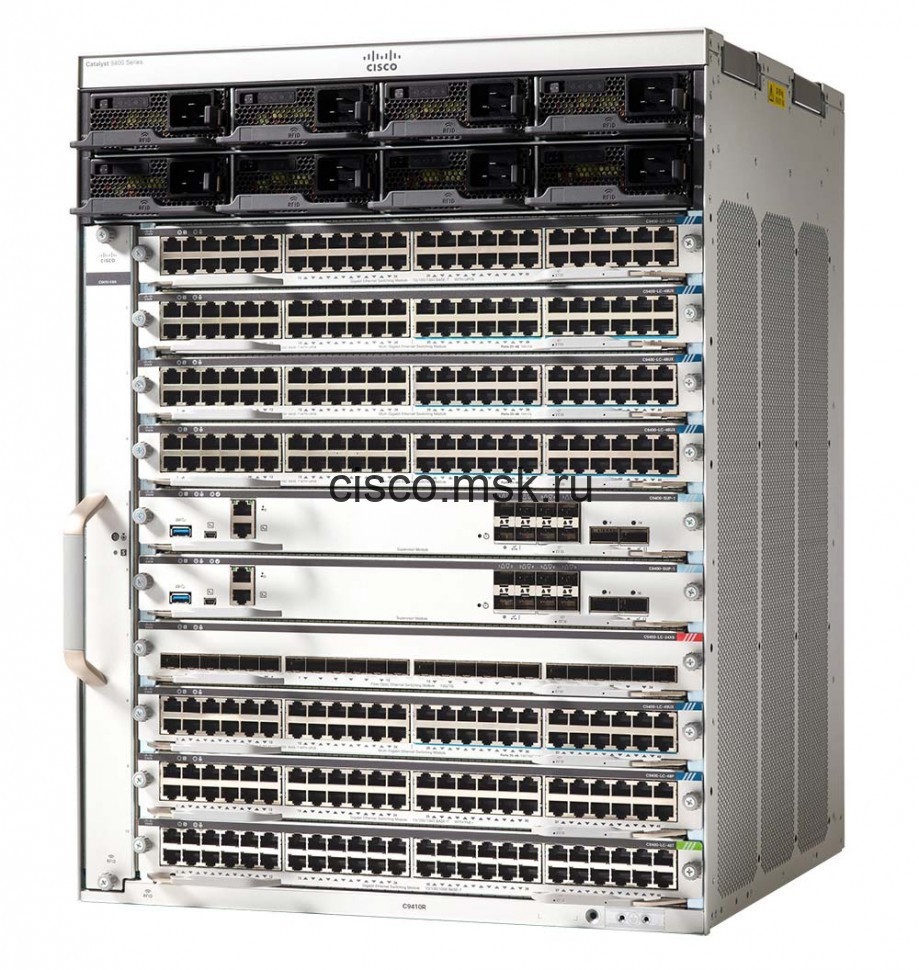 Коммутатор C9410R= - Cisco Catalyst 9400 Series 10 slot chassis