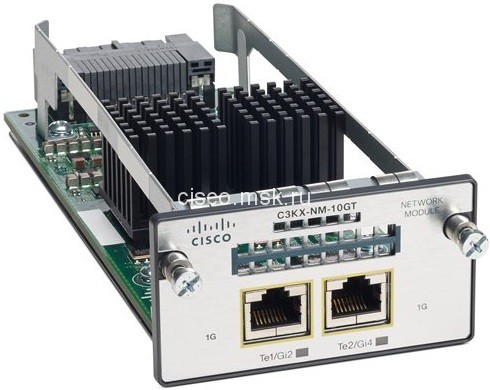 Cisco C3KX-NM-10GT= модуль для сетевого свича