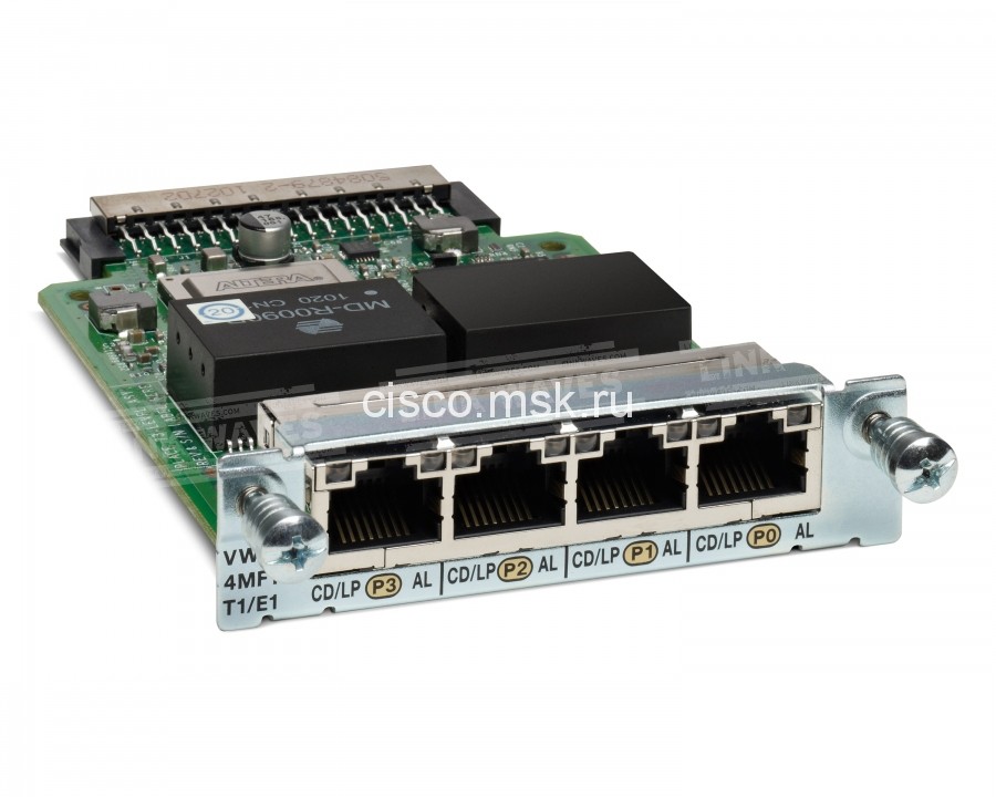 Cisco VWIC3-4MFT-T1/E1