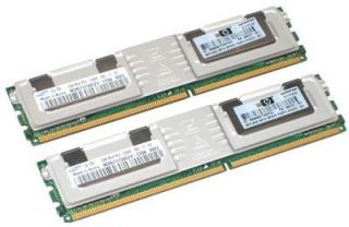 HP 8GB FBD PC2-5300 2x4GB Kit: Memory