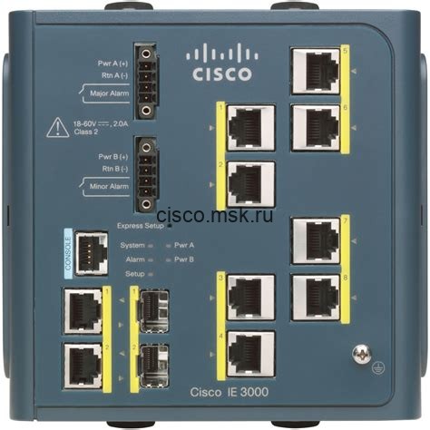Коммутатор IE-3000-8TC-E - Cisco IE 3000 8-Port Base Switch w/ Layer 3