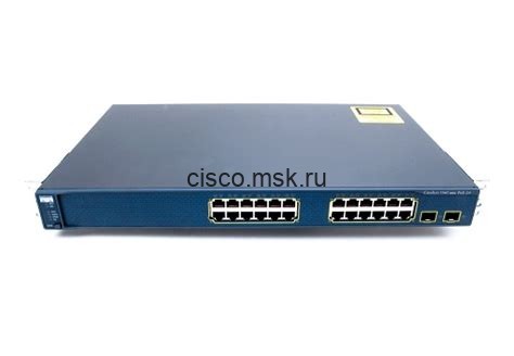 Коммутатор Cisco Catalyst WS-C3560-24PS-S - 24xFE (PoE) + 2xGE (SFP), IP Base