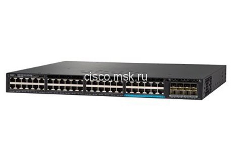 Коммутатор Cisco Catalyst WS-C3650-12X48UQ-E - 36xGE (UPOE) + 12x10GE (UPOE) + 4x10GE (SFP+), IP Services