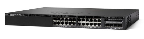 Коммутатор Cisco Catalyst WS-C3650-8X24PD-E - 16xGE (PoE+) + 8x10GE (PoE+) + 2x10GE (SFP), IP Services