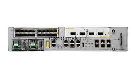 Шасси маршрутизатора Cisco ASR серии 9000 ASR-9001
