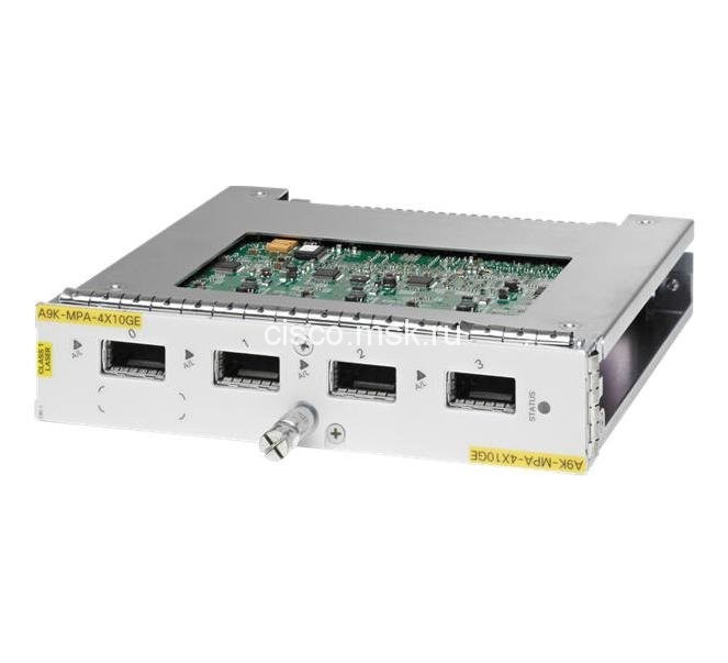 Дополнительная опция Cisco A9K-MPA-4X10GE