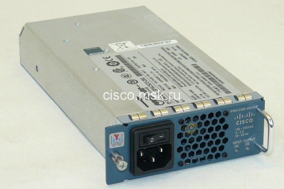 Блок питания Cisco PWR-C49E-300AC-R= 300Вт