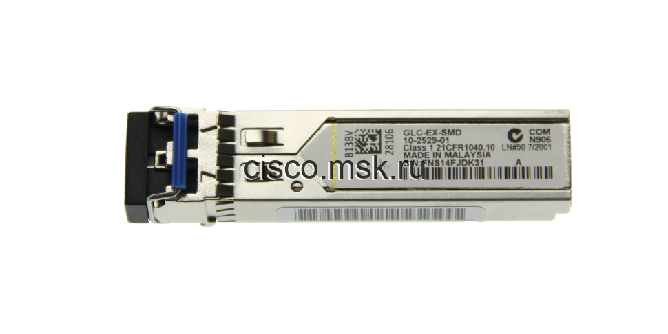 Трансивер GLC-EX-SMD - Cisco 1000BASE-EX SFP transceiver module, SMF, 1310nm, DOM