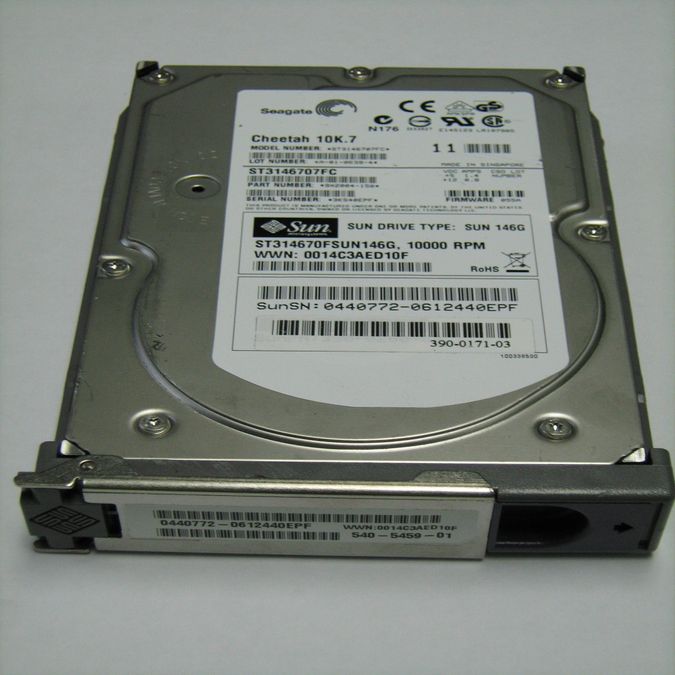 540-6550 Sun 146-GB 15K HP FC-AL HDD